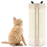 KingSaid Ecke Kratzbrett 45×25cm Kratzmatte Katze Katzenkratzmatte Sisal...