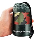 Elitlife Notfallzelt,Biwaksack Survival Schlafsack warm Outdoor Tube Zelt...