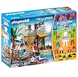 PLAYMOBIL My Figures 70979 Island of The Pirates, 6 Spielfiguren mit über 1000...