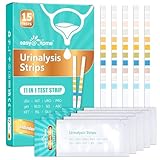 Easy@Home 11 Parameter Urin Teststreifen: 15x Urinanalyse Schnelltest für Zuhause –...