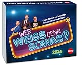 Wer weiß denn sowas? Tagesabreißkalender 2024. Kultiger Wissens-Kalender 2024...