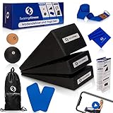 TwistingFitness Wadendehner Anti-Rutsch 12er Set Yoga - Trainingsplan & Video...