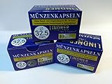 32,5 mm 30 Stück Original Lindner Münzkapseln 32,5 mm, für 10, 20, 25 und 10...