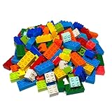 LEGO® DUPLO® Bausteine Basic Steine Set - 50 Stück 2x2 + 10 Stück 2x4 - Bausteine für...