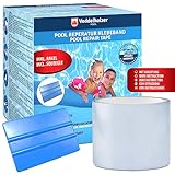 Veddelholzer Pool Reparaturset wasserdichtes unterwasser Klebeband 10 cm x 150 cm...