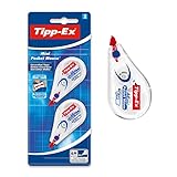 Tipp-Ex Korrekturroller Mini Pocket Mouse, 6m x 5mm, Ideal für das Büro, das Home Office...