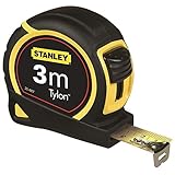 Stanley 1-30-687 Bandmass Tylon, 3 m, Tylon-Polymer Schutzschicht, verschiebbarer...