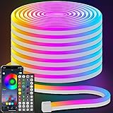 AILBTON 15m Neon Led Strip,Flexible Neon LED Streifen,Control with App/Remote,Multiple...