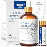 HIQILI Eukalyptusöl 100ml - 100% Reines Naturrein Eukalyptus Ätherische Öle für...