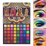 UCANBE EXOTIC FLAVORS Neonlidschatten Make-up Palette 48 bunte hochpigmentierte...