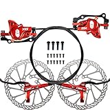 chooee Fahrrad Hydraulisch Scheibenbremsen Set MTB Hydraulische Scheibenbremsen...