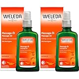 WELEDA Bio Arnika Massage-Öl 100 ml - pflegendes Naturkosmetik Körper Öl gegen...