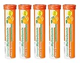 Multivitamin Brausetabletten 5x20 Stk. Orangengeschmack - Vitamin C, E, B1, B2, B6, B12,...