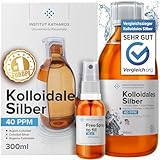 Kolloidales Silber 100% natürlich | 40 PPM (300ml) | Cosmos Natural...