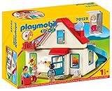 PLAYMOBIL 1.2.3 70129 Einfamilienhaus mit funktionsfähiger Türklingel und...