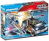 PLAYMOBIL City Action 70575 Polizei-Helikopter: Verfolgung des Fluchtfahrzeugs,...