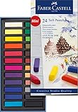 Faber-Castell 128224 - Mini Softpastellkreide STUDIO QUALITY, 24er Kartonetui