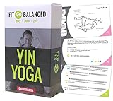 FIT BALANCED Yin Yoga Übungskarten, sanftes Yoga, für Anfänger und...