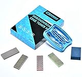 xcman Freeride Snowboard Edge Wate Tuning Kit Diamant File Guide Gummi...