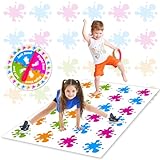 WUGU Twisting Spiele, Bodenspiel mit Spielmatte, Twisting Game für Kinder &...