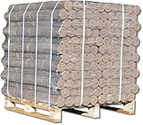 Nestro Hartholzbriketts 500kg Palette 50x10kg Buche Eiche Brenn Kamin Ofen Heiz...