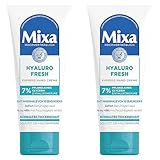 Mixa Hyaluro Fresh Express Hand Creme, reichhaltige und langanhaltend intensive...