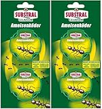 2 X 2er Substral Celaflor ® Ameisenköderdosen