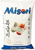 MISORI Calrose Reis / Sushi Reis; Premium Qualität, 1er Pack (1 x 10 kg...