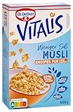 Dr. Oetker Vitalis Weniger süß Knusper Pur, Knuspermüsli mit 30% weniger...