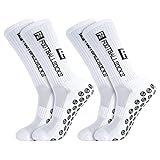 Firtink 2 Paar Fußballsocken Herren Sportsocken Fussball Socken Anti Rutsch...