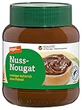 tegut... Nuss Nougat Creme – cremiger Aufstrich mit Haselnüssen und feiner Vanille...