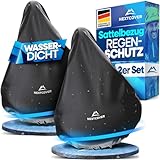 NEXTCOVER® Universal Sattelbezug Fahrrad 2er Set I 100% Wasserdicht I Regenschutz I...