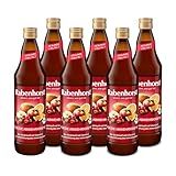 RABENHORST Für die Abwehrkräfte BIO, 6er Pack (6 x 700 ml) - 100% Bio-Mehrfruchtsaft mit...