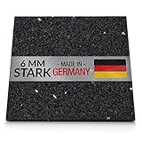 100 Stück 6 mm 90 x 90 mm Terrassenpad, Terrassenpads aus Gummi –...