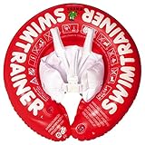 FREDS SWIM ACADEMY SWIMTRAINER Classic Rot - Schwimmtrainer für Kinder von 3 Monaten bis...