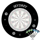 Seydrey Dartscheibe Schutzring für Dartscheibe Kork Dart Auffangring 3CM Dart...