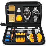 【Neu 2024】JOREST Uhrenwerkzeuge Set, Uhr Batteriewechsel, Uhrenarmband Kürzen...