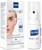 Acuaiss Spray & Go Augenspray mit 0,30% Hyaluronsäure. Befeuchtung und...