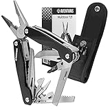 AVENTURIS® Multitool Werkzeug Edelstahl, Survival outdoor Messer perfektes Camping...