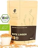 Bio Rote Linsen 0,6 Kg Edelgrün - lentils rot 600g Bio Hülsenfrüchte geeignet...