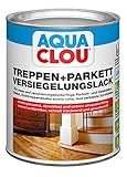 Aqua Clou Treppen- und Parkett Versiegelungslack 0,75L: Anwendung auf neuen Holzböden und...