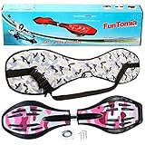 FunTomia Waveboard Original Mach1 Kugellager inkl. Tasche (Verschiedene...