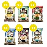 Honest Fields MAXI Snack-Paket (Ernte der Aromen: Cheddar, geräuchertes Meersalz,...