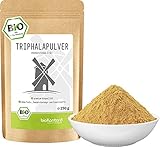 Triphala Pulver BIO 250 g I Ayurveda Früchte Amla, Haritaki, Bibhitaki I 100%...