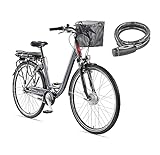 TELEFUNKEN E-Bike 28 Zoll Elektrofahrrad Alu mit 7-Gang Shimano Nabenschaltung, Pedelec...