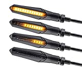 Simda Pro E Mark Led Motorrad Laufeffekt Blinker Lauflicht Sequentiell Schwarz...