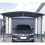 HOME DELUXE - Design Carport - FALO, Anthrazit - Maße: 505 x 300 x 226/240 cm - inkl....