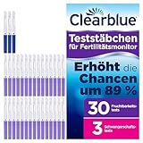 Clearblue Kinderwunsch Fertilitätsmonitor / Zykluscomputer Nachfüllpackung, 33 Tests...