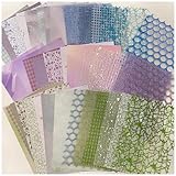 Arpaper Scrapbook Papier 45 Stück，Designpapier Bastelpapier Muster Scrapbook Journaling...