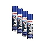 SONAX 4X 02353000 Xtreme ReifenGlanzSpray Wet Look Reifenspray 400ml